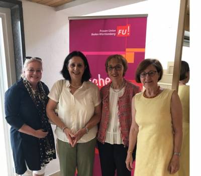 Landesdeligiertentag Urbach Juli 2019 mit der neuen Landesvorsitzenden Susanne Wetterich